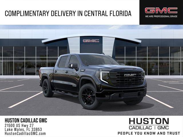 Onyx Black 2026 GMC Sierra 1500 Elevation Crew Cab 4WD Pickup Truck Four-Wheel Drive Automatic
