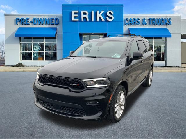 Used 2021 Dodge Durango GT Plus with VIN 1C4RDJDG0MC765626 for sale in Kokomo, IN