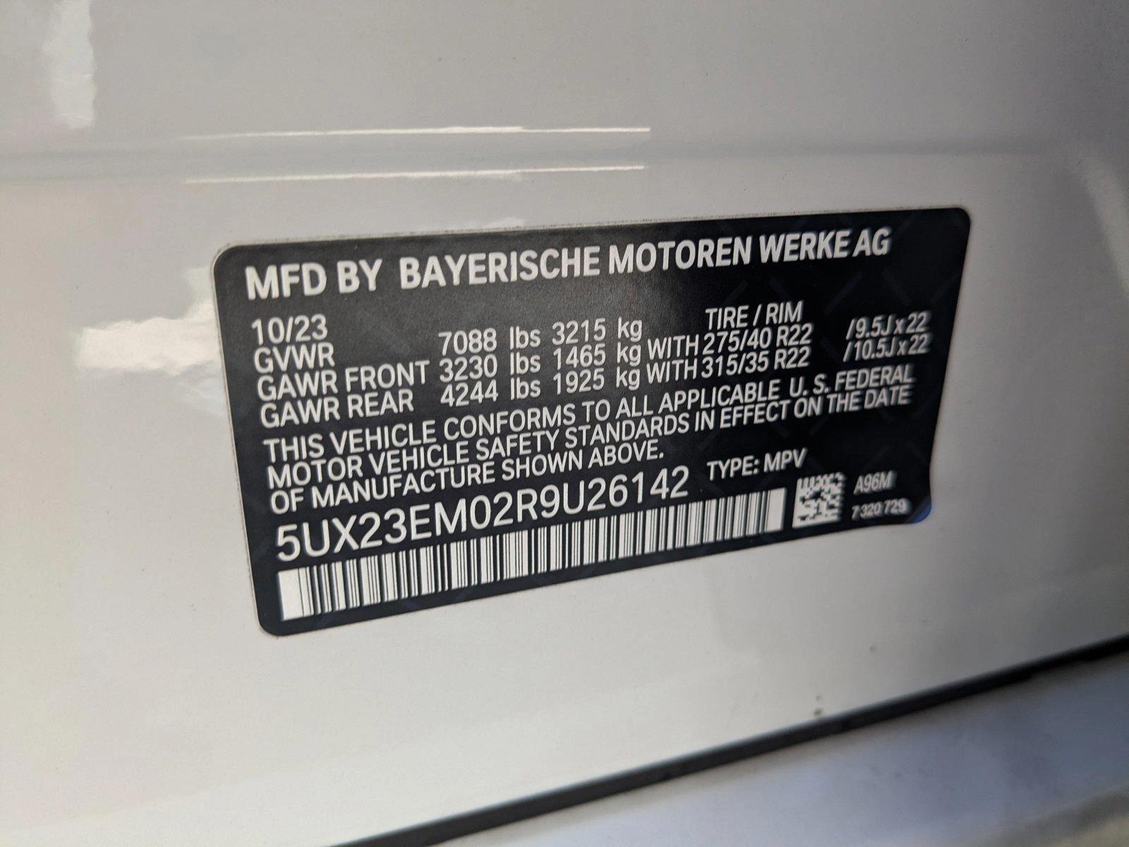 2024 BMW X7 xDrive40i Vehicle Photo in Pompano Beach, FL 33064