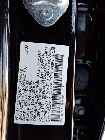 2022 Honda Accord Sedan Vehicle Photo in Oshkosh, WI 54904