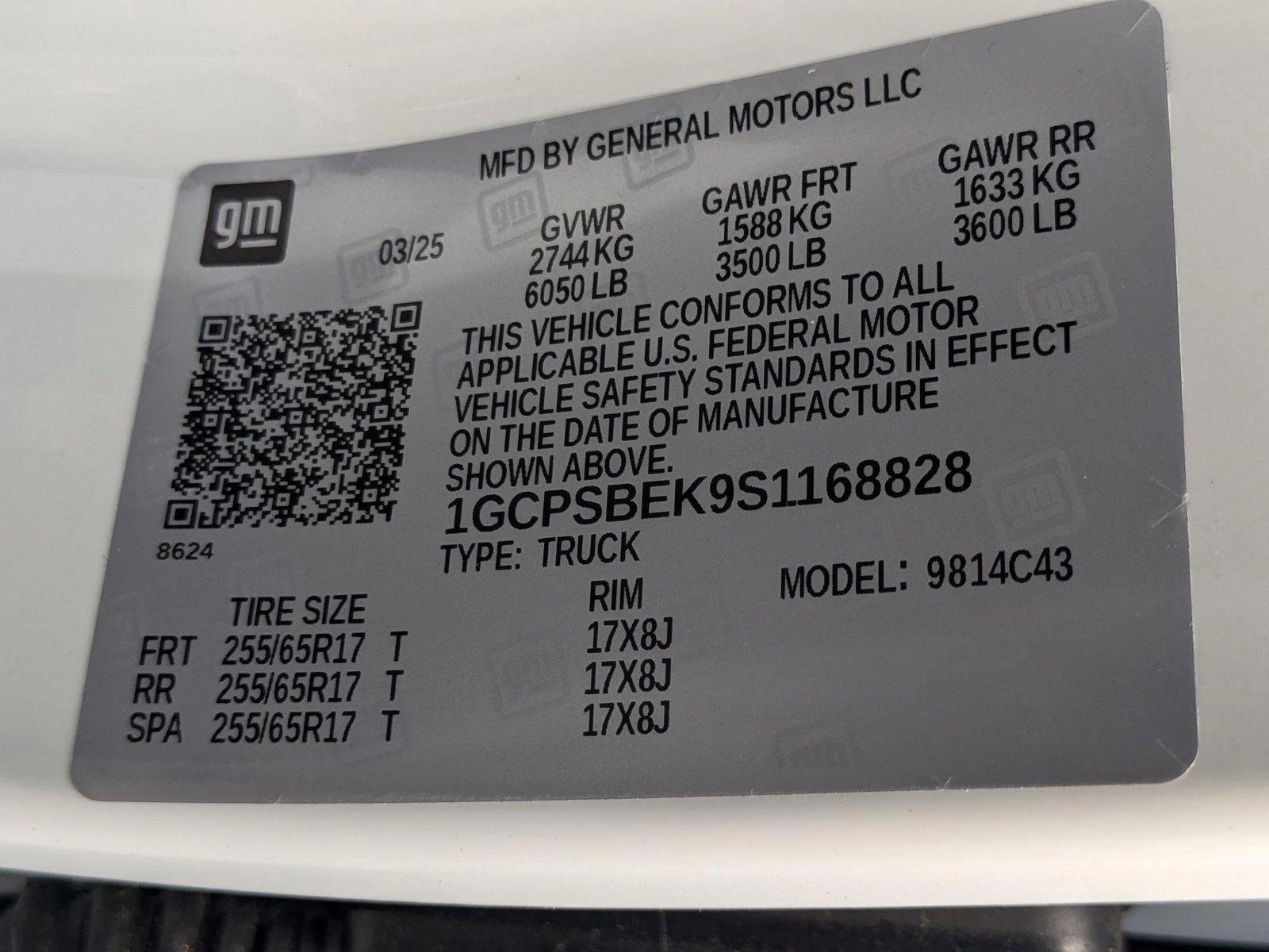 2025 Chevrolet Colorado Vehicle Photo in MIAMI, FL 33134-2699