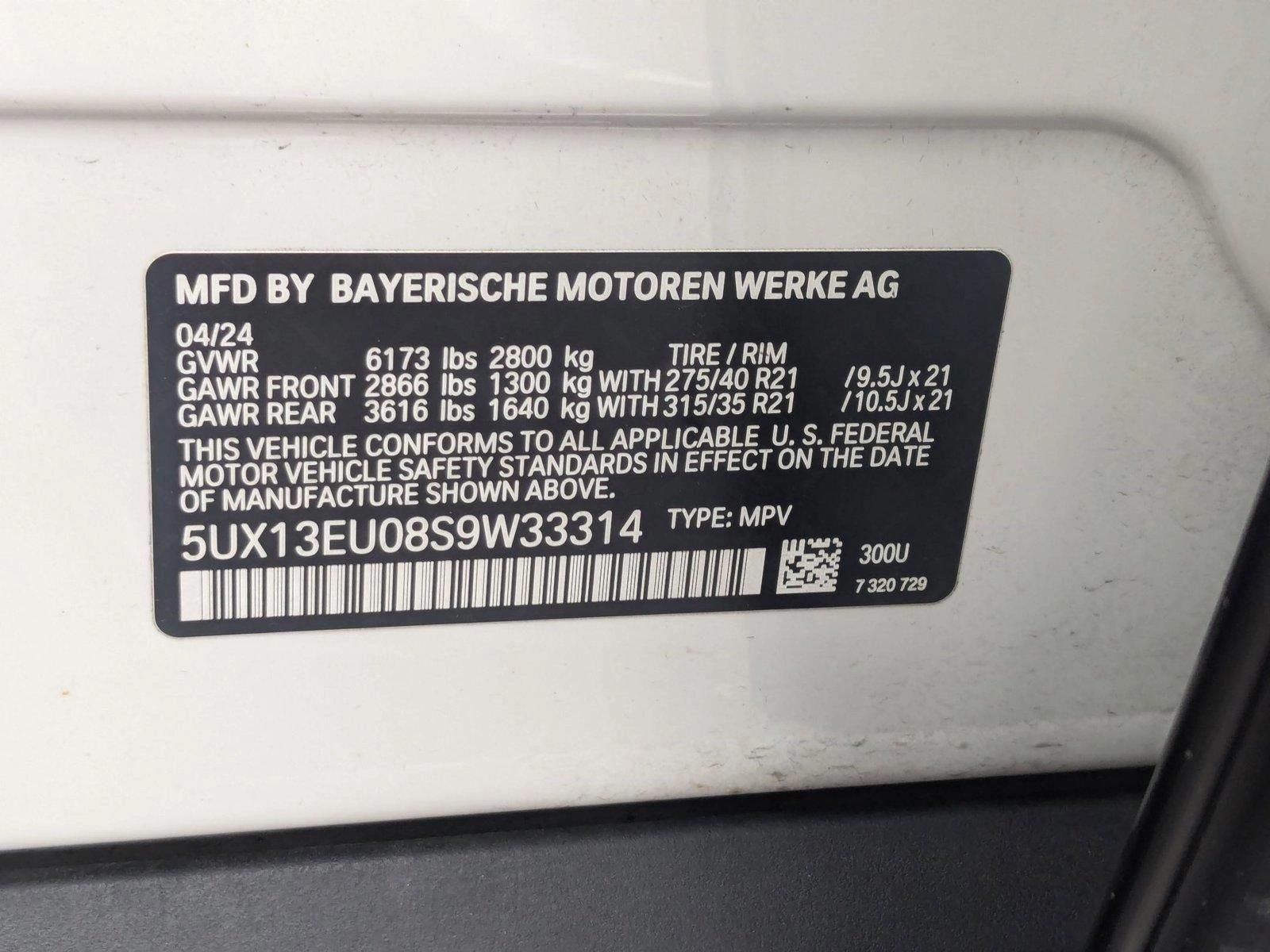 2025 BMW X5 sDrive40i Vehicle Photo in Valencia, CA 91355