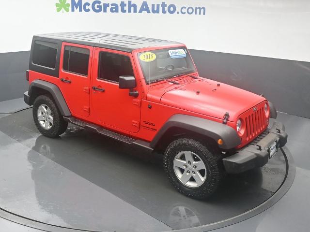 2018 Jeep Wrangler JK Unlimited Vehicle Photo in Cedar Rapids, IA 52402
