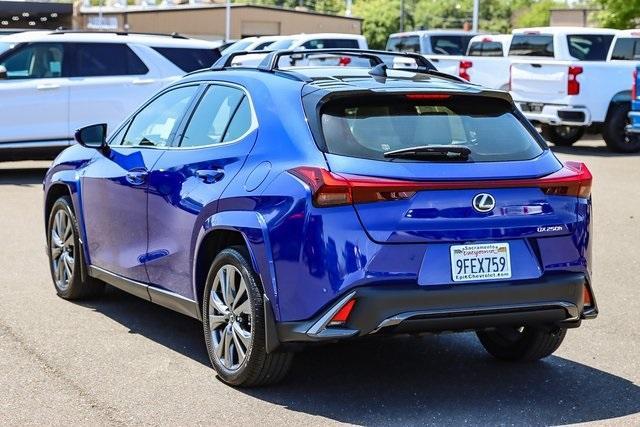 Used 2023 Lexus UX Hybrid 250h F Sport Design with VIN JTHB6JBH7P2142245 for sale in Sacramento, CA