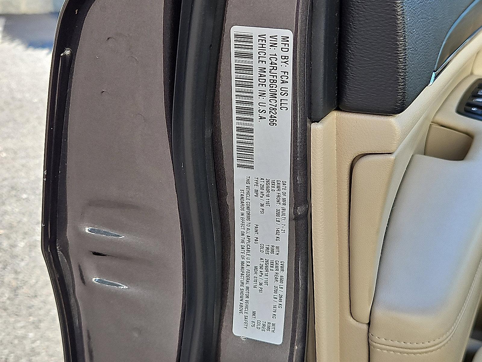 2021 Jeep Grand Cherokee Vehicle Photo in Jenkintown, PA 19046
