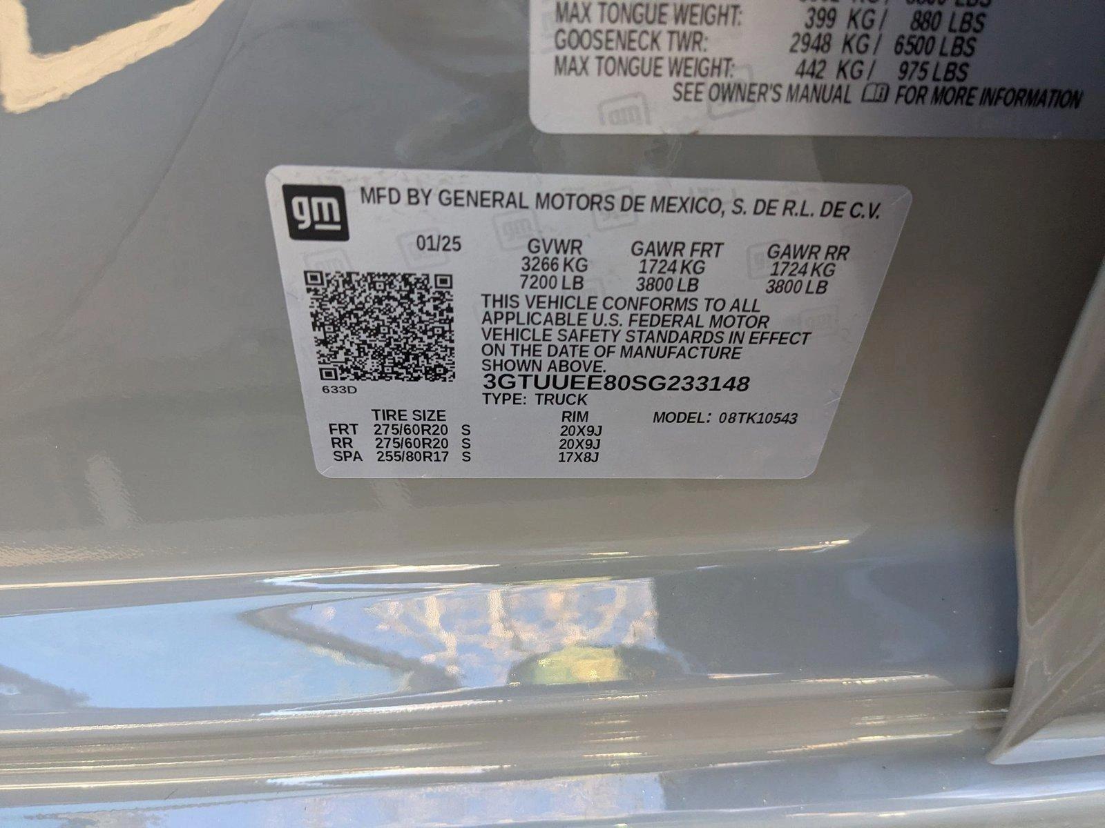 2025 GMC Sierra 1500 Vehicle Photo in LONE TREE, CO 80124-2750