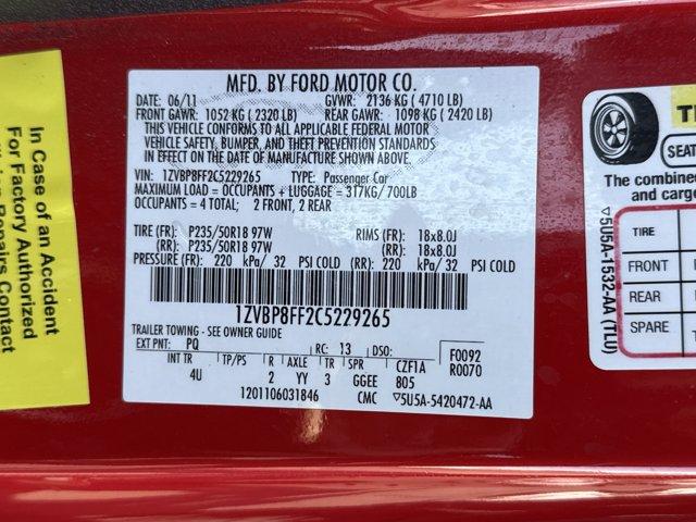 2012 Ford Mustang Vehicle Photo in Charlotte, NC 28212