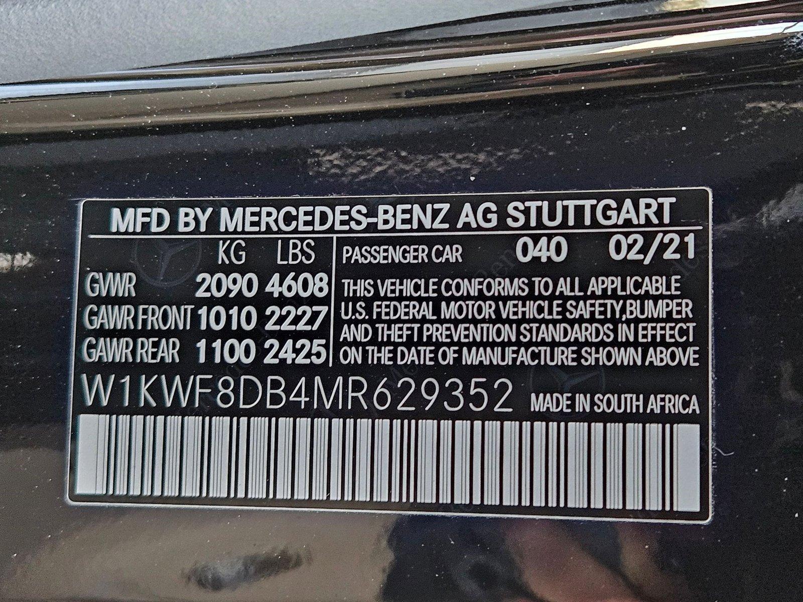 2021 Mercedes-Benz C-Class Vehicle Photo in Henderson, NV 89014