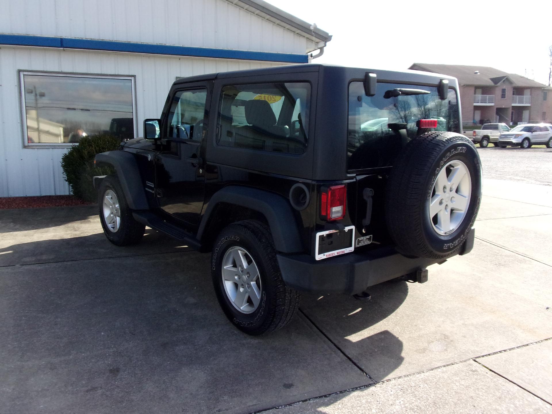 Used 2015 Jeep Wrangler Sport with VIN 1C4AJWAG3FL571361 for sale in Orleans, IN