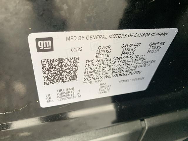 2022 Chevrolet Equinox Vehicle Photo in MOON TOWNSHIP, PA 15108-2571