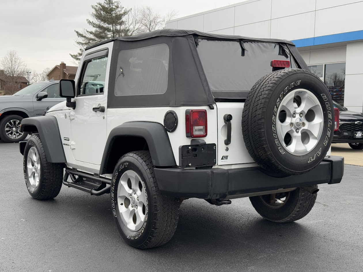 2014 Jeep Wrangler Vehicle Photo in BOONVILLE, IN 47601-9633