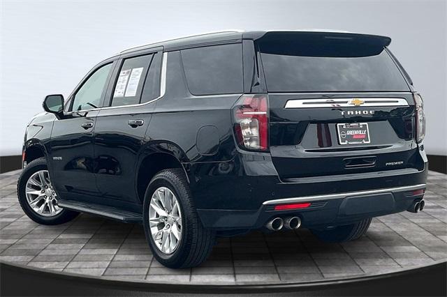 Used 2023 Chevrolet Tahoe Premier with VIN 1GNSKSKD8PR347099 for sale in Greenville, NC