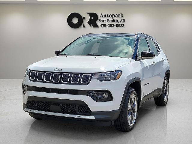 Used 2022 Jeep Compass Limited with VIN 3C4NJDCB2NT114843 for sale in Fort Smith, AR