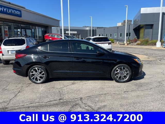 Certified 2019 Hyundai Elantra Limited with VIN KMHD84LF9KU753096 for sale in Kansas City