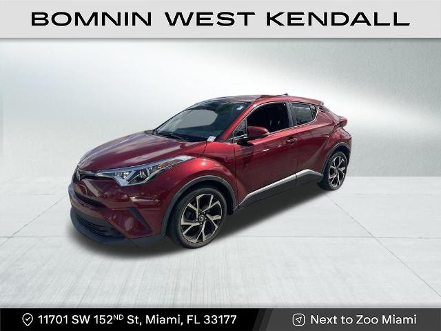 Used 2019 Toyota C-HR XLE with VIN JTNKHMBXXK1046267 for sale in Miami, FL