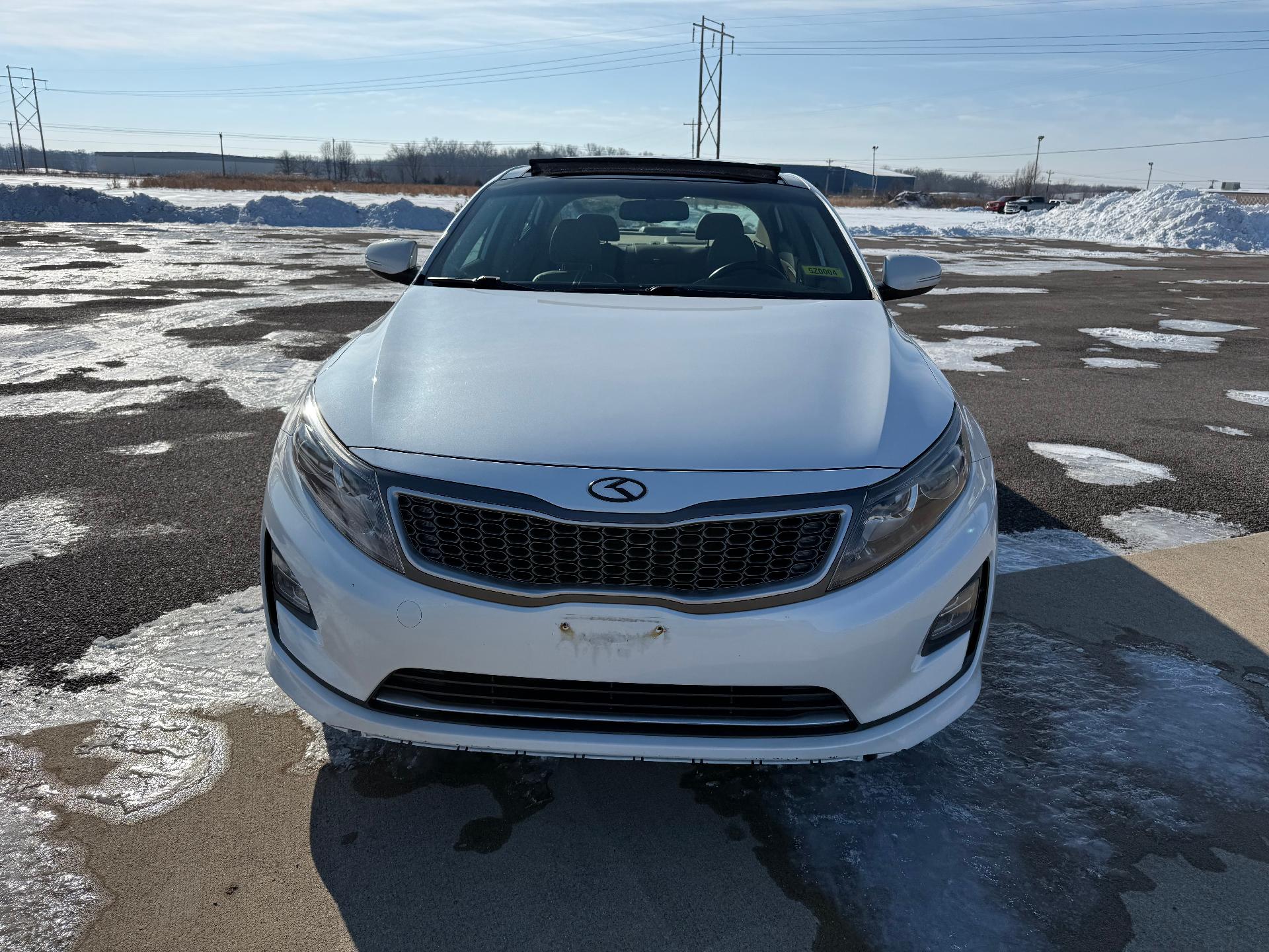 Used 2015 Kia Optima EX Hybrid with VIN KNAGN4AD3F5084428 for sale in Salem, IL