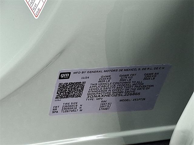 2025 Chevrolet Equinox Vehicle Photo in BERLIN, MD 21811-1121