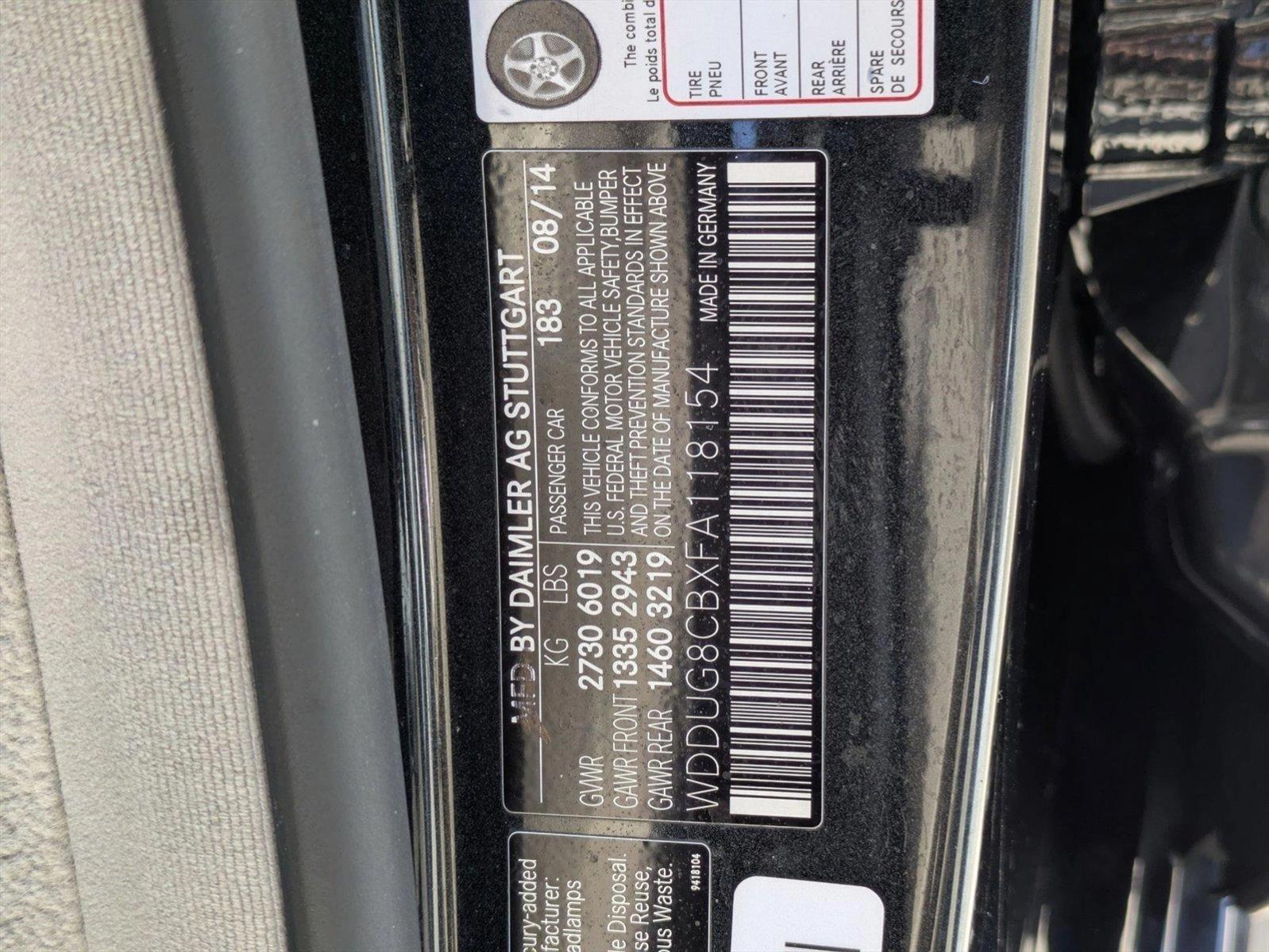 2015 Mercedes-Benz S-Class Vehicle Photo in Tustin, CA 92782