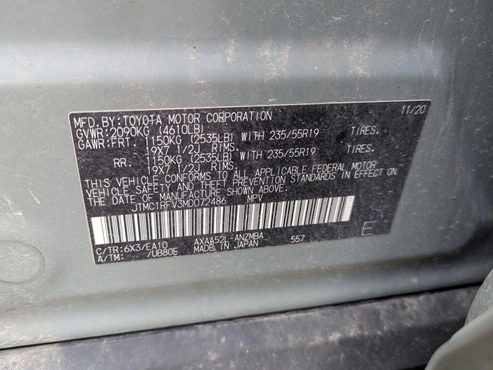 2021 Toyota RAV4 Vehicle Photo in Corpus Christi, TX 78415