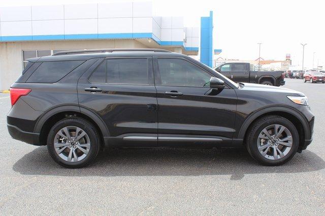 Used 2022 Ford Explorer XLT with VIN 1FMSK8DH8NGB95003 for sale in Lamesa, TX