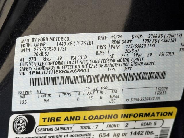 2024 Ford Expedition Vehicle Photo in Weatherford, TX 76087
