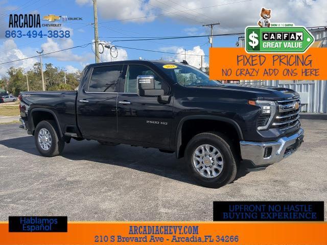 Used 2024 Chevrolet Silverado 2500HD LTZ with VIN 2GC1YPEY4R1145953 for sale in Arcadia, FL