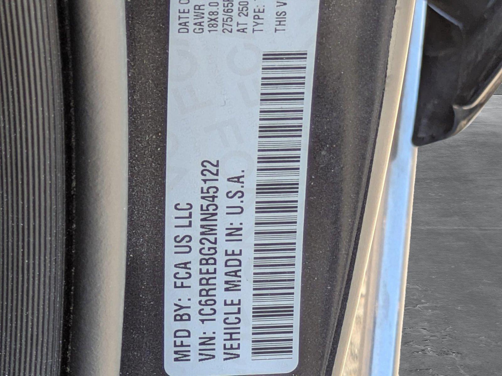 2021 Ram 1500 Vehicle Photo in CLEARWATER, FL 33764-7163