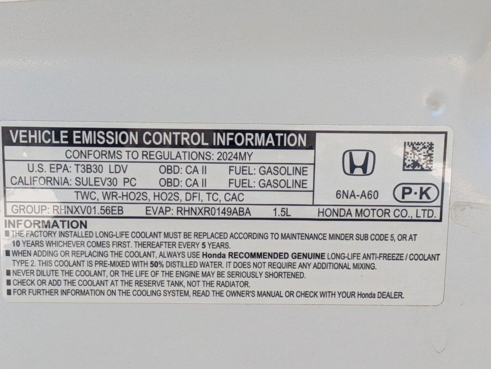 2024 Honda Accord Sedan Vehicle Photo in Valencia, CA 91355-1794