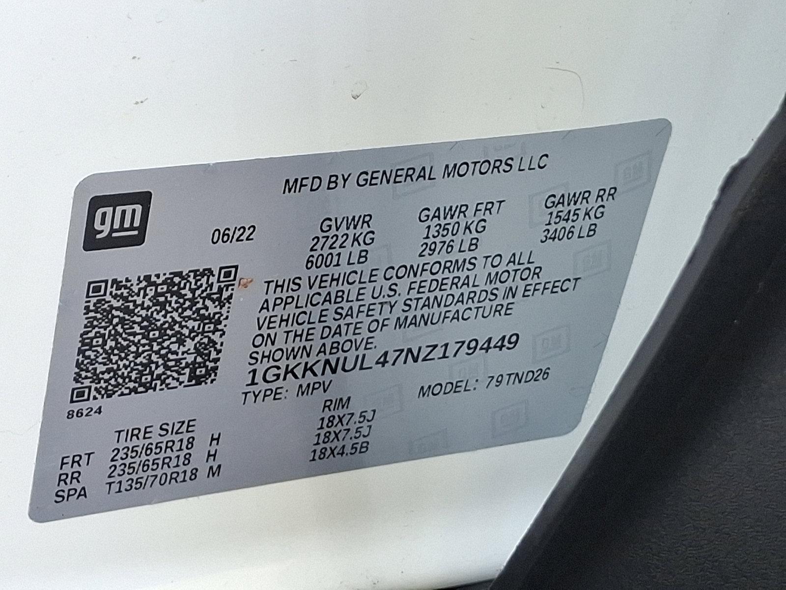 2022 GMC Acadia Vehicle Photo in Trevose, PA 19053