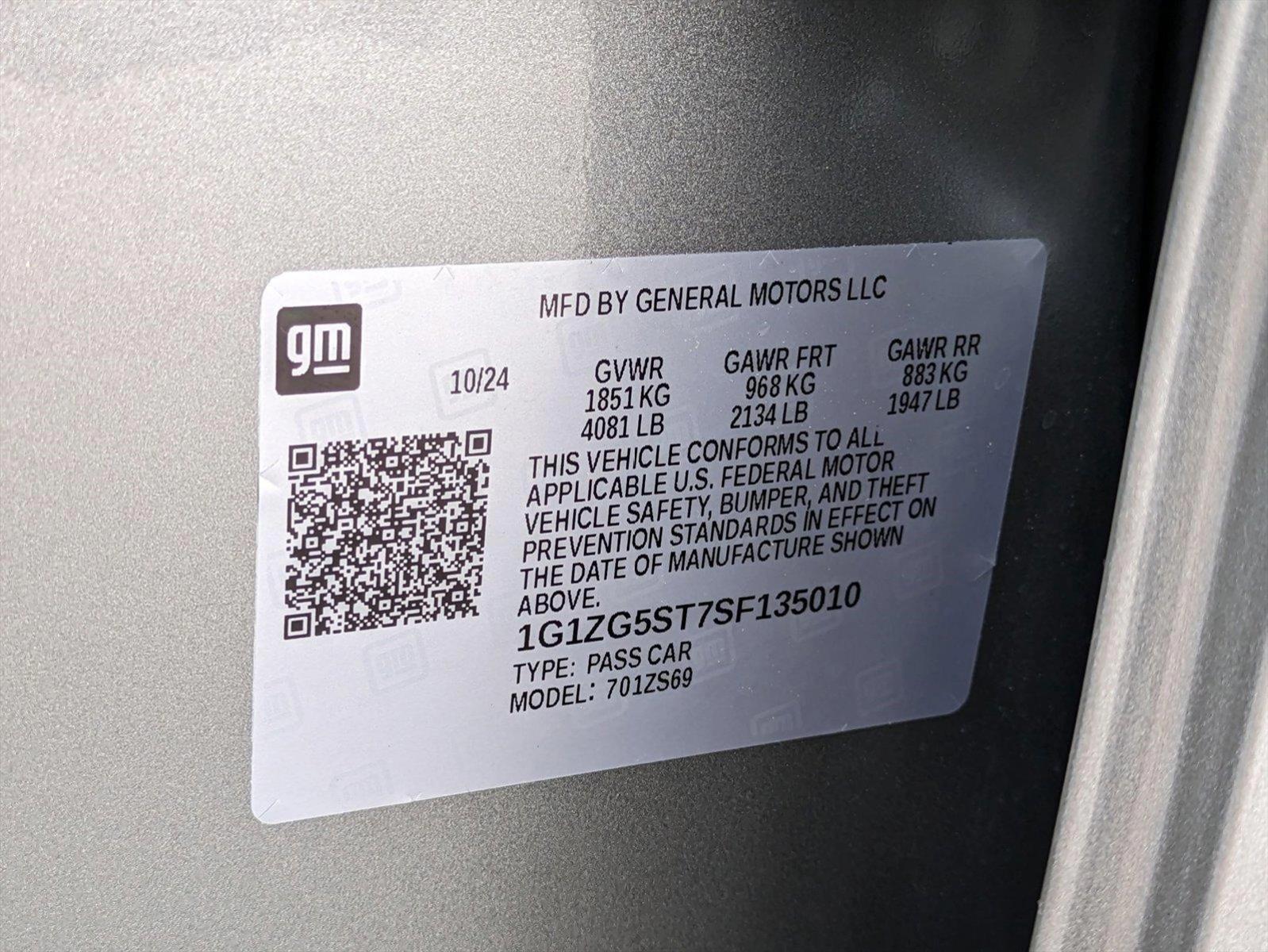 2025 Chevrolet Malibu Vehicle Photo in ORLANDO, FL 32812-3021