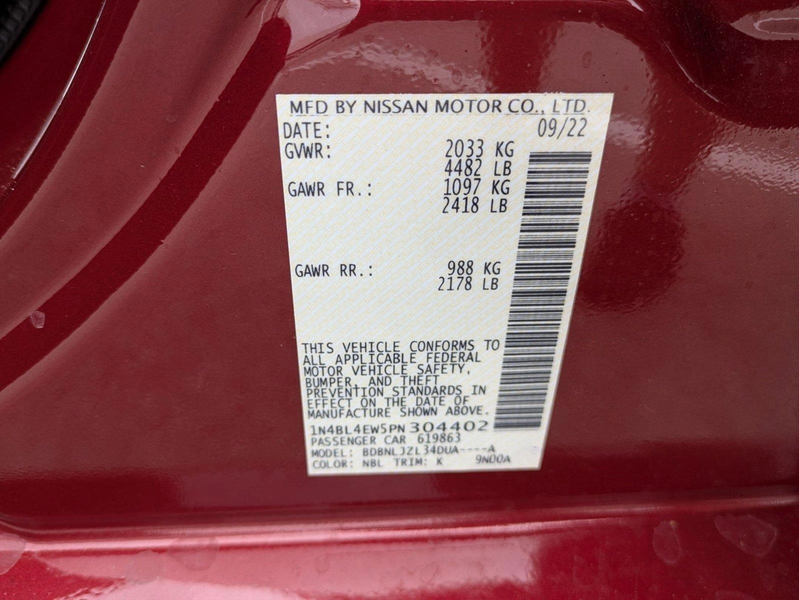 2023 Nissan Altima Vehicle Photo in Corpus Christi, TX 78415