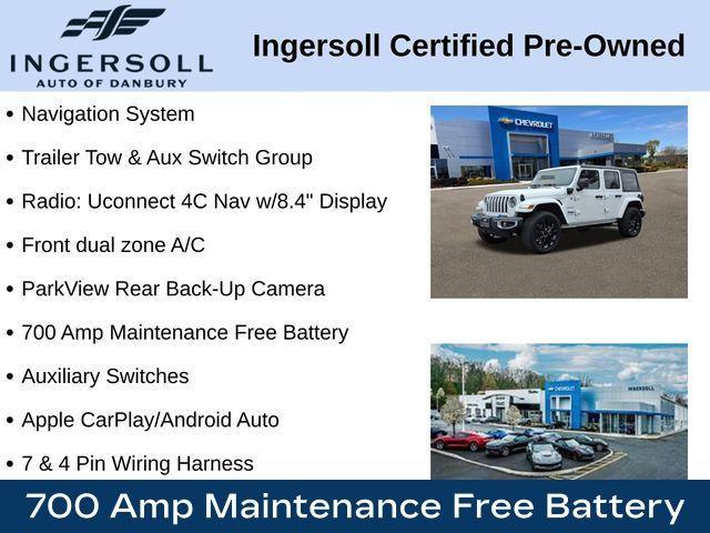 2023 Jeep Wrangler 4xe Vehicle Photo in DANBURY, CT 06810-5034