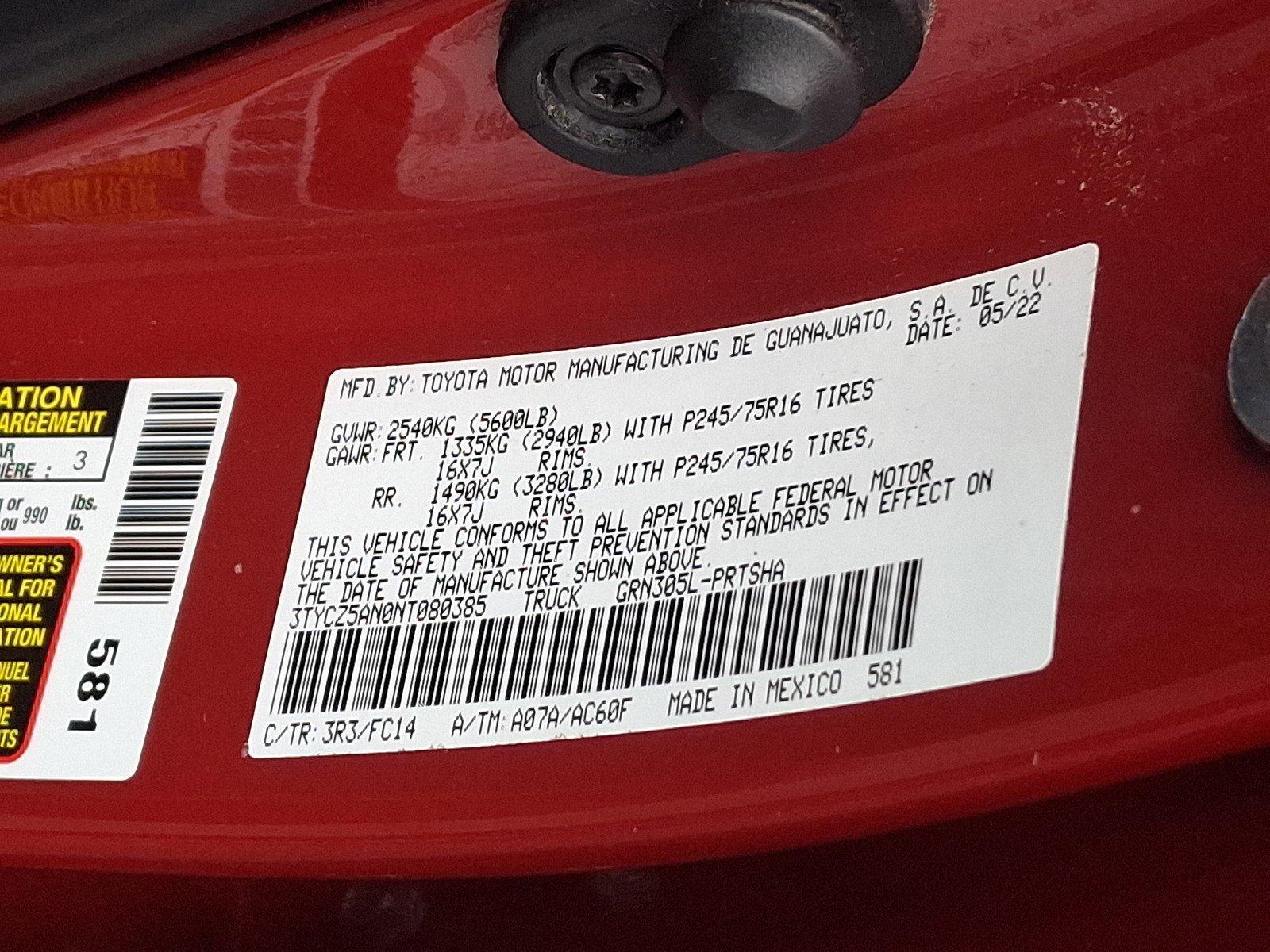2022 Toyota Tacoma 4WD Vehicle Photo in Harrisburg, PA 17111