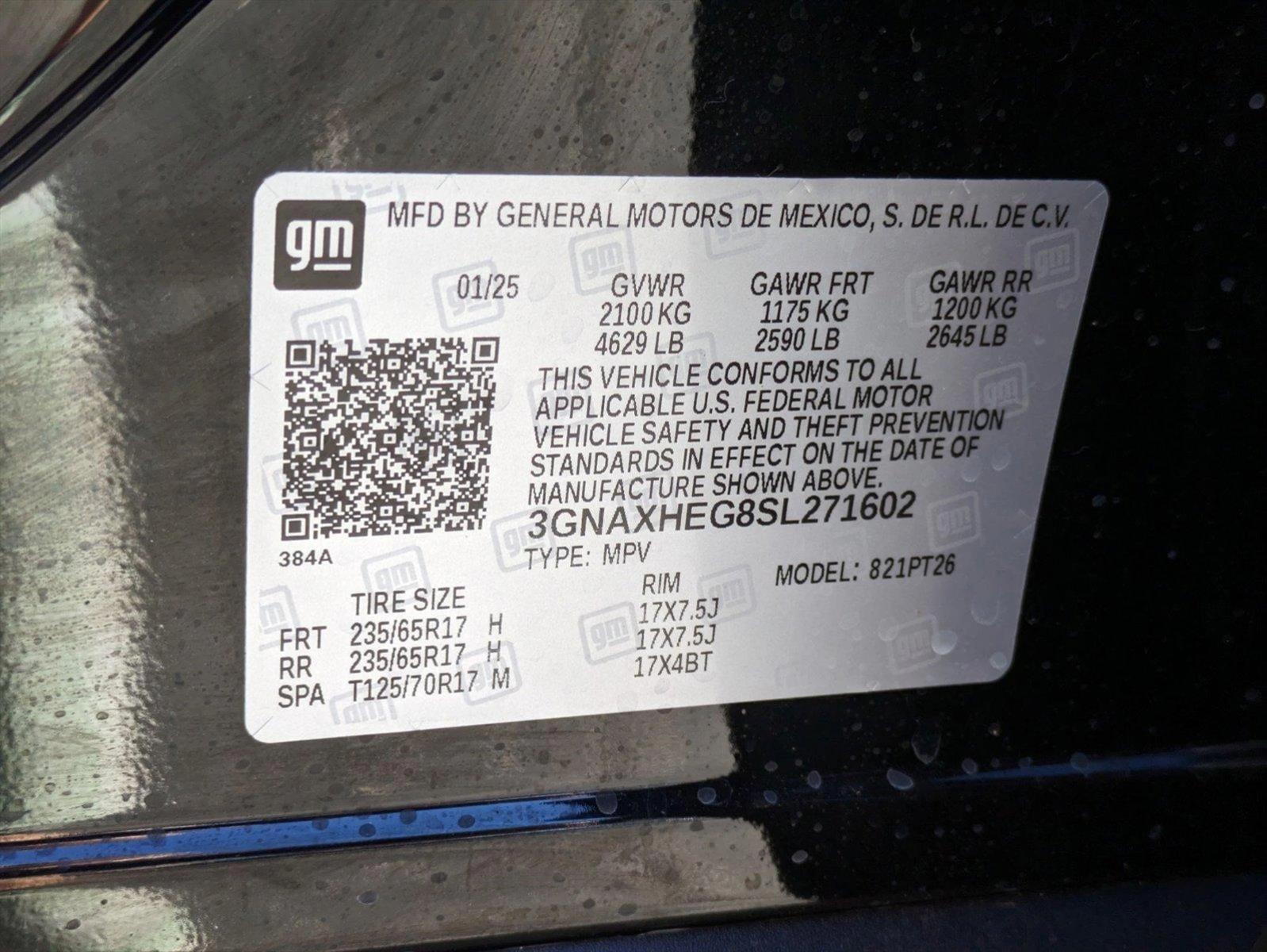 2025 Chevrolet Equinox Vehicle Photo in ORLANDO, FL 32812-3021