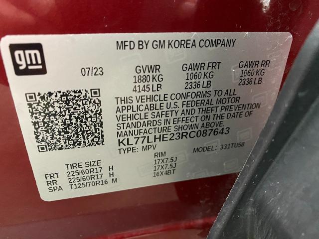 2024 Chevrolet Trax Vehicle Photo in Appleton, WI 54913
