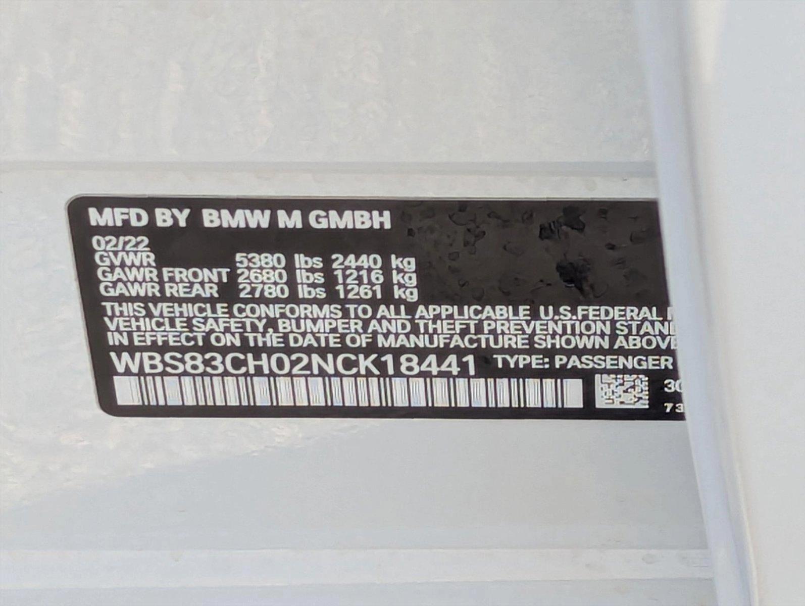 2022 BMW M5 Vehicle Photo in Delray Beach, FL 33444