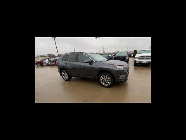 Used 2021 Toyota RAV4 XLE Premium with VIN 2T3A1RFV3MC181140 for sale in Centralia, MO