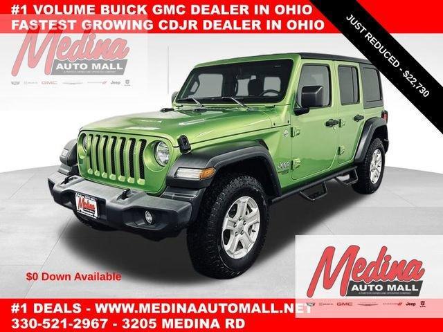 2018 Jeep Wrangler Unlimited Vehicle Photo in MEDINA, OH 44256-9631