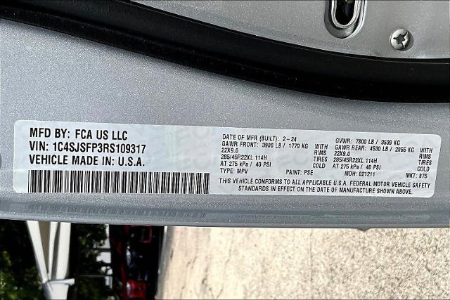 2024 Jeep Grand Wagoneer L Vehicle Photo in San Antonio, TX 78230