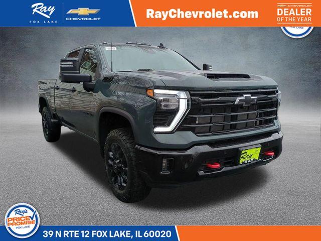 Cypress Gray 2026 Chevrolet Silverado 2500HD LT Crew Cab 4WD Pickup Truck Four-Wheel Drive Automatic