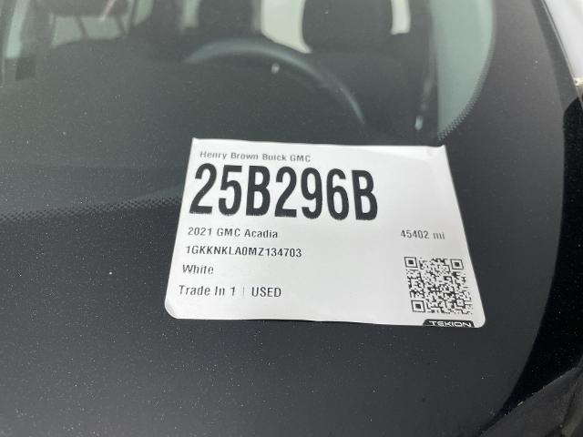 2021 GMC Acadia Vehicle Photo in GILBERT, AZ 85297-0402