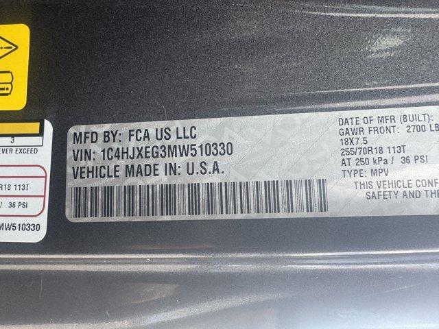 2021 Jeep Wrangler Vehicle Photo in LEOMINSTER, MA 01453-2952