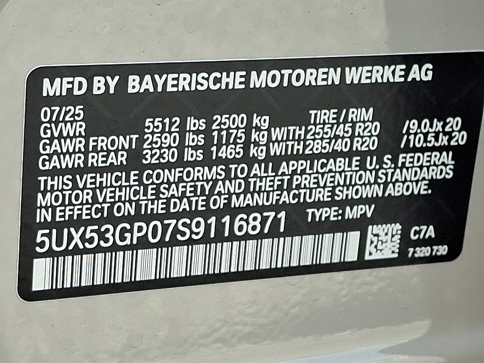 2025 BMW X3 30 xDrive Vehicle Photo in Lancaster, PA 17601