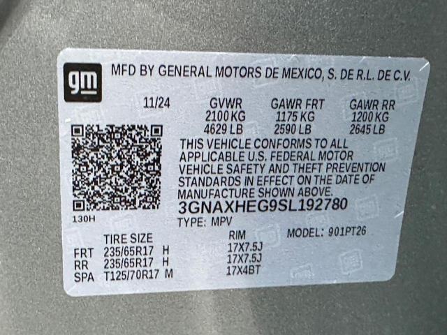 2025 Chevrolet Equinox Vehicle Photo in COLUMBIA, MO 65203-3903