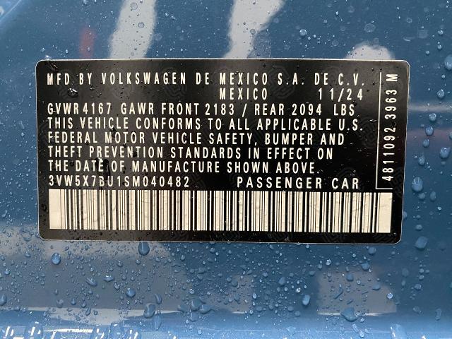2025 Volkswagen Jetta Vehicle Photo in Appleton, WI 54913