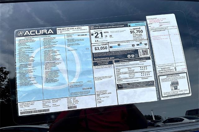 2025 Acura MDX Vehicle Photo in Tulsa, OK 74145