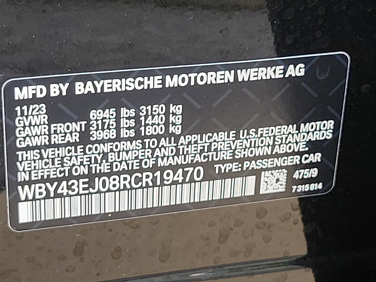 2024 BMW i7 Vehicle Photo in Lancaster, PA 17601