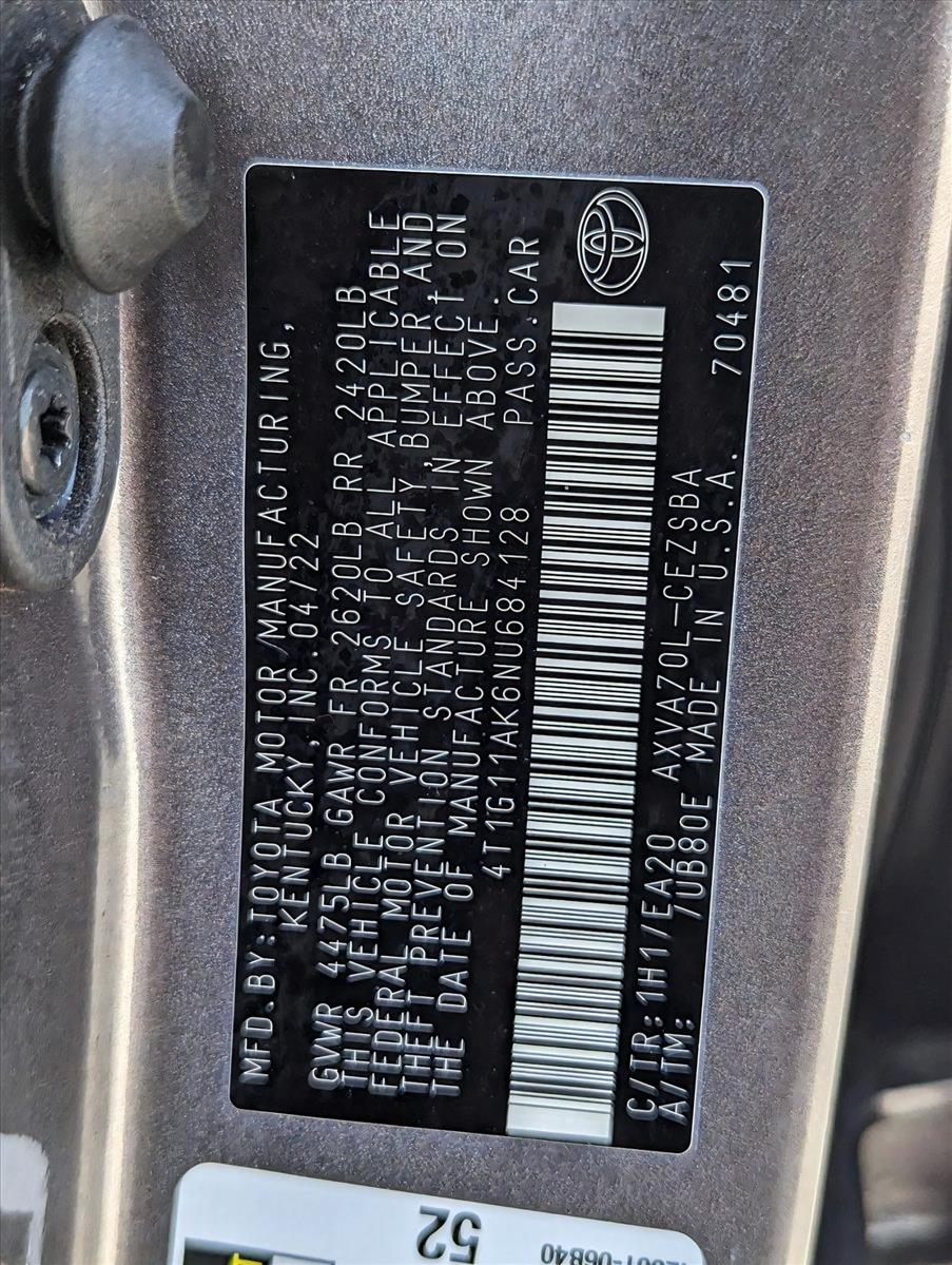 2022 Toyota Camry Vehicle Photo in Spokane Valley, WA 99212