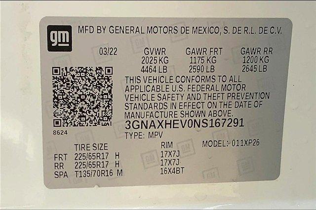 2022 Chevrolet Equinox Vehicle Photo in TOPEKA, KS 66609-0000