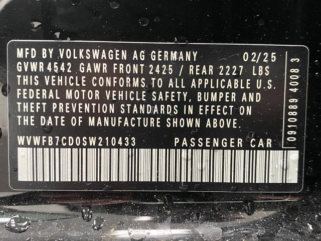 2025 Volkswagen Golf R Vehicle Photo in Appleton, WI 54913